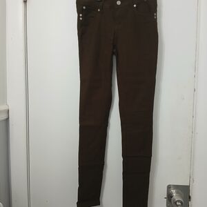 Brown Skinny Pants
